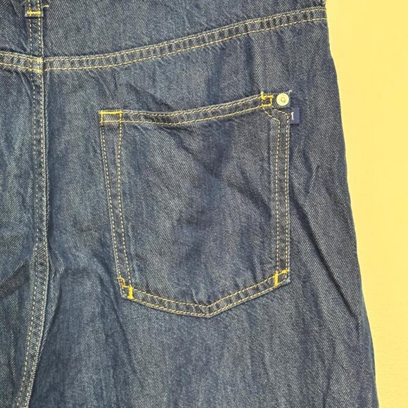 Anthropologie Pilcro Jeans The Annie High Rise Wide Leg Blue Denim Size 30 - Picture 5 of 15